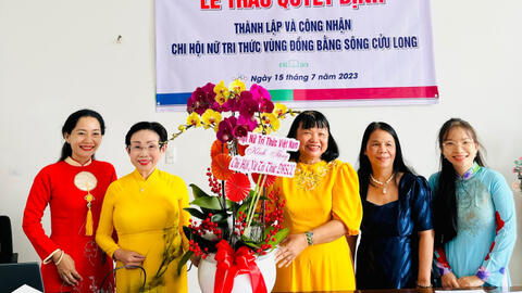 Ra mắt Chi hội Nữ trí thức Đồng Bằng Sông Cửu Long