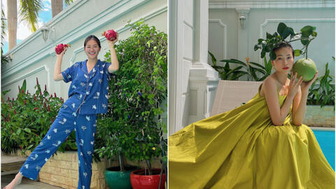 Bên trong biệt thự khu nhà giàu quận 2 của Hoa hậu Phương Khánh: Vườn cây xanh um, cứ ngồi vào là có ảnh đẹp