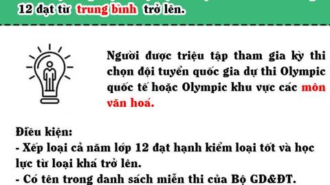 Trường hợp nào được đặc cách thi Tốt nghiệp THPT 2020?
