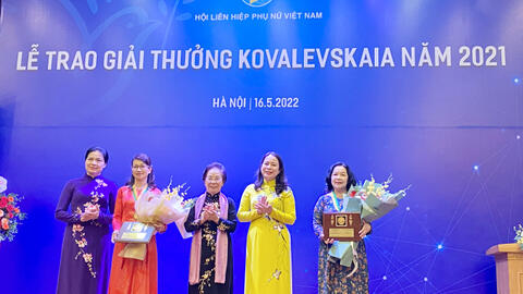 Giải thưởng Kovalevskaia năm 2021 vinh danh 2 nữ giáo sư với những nghiên cứu có tính ứng dụng cao