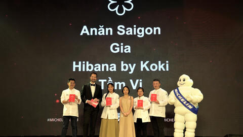 Thấy gì từ top 4 nhà hàng tại Việt Nam được gắn sao Michelin?
