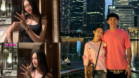 Doãn Hải My liên tục dùng chiêu che bụng từ Singapore cho đến khi về Hà Nội, dân tình hóng ngày công khai tin vui lắm rồi!