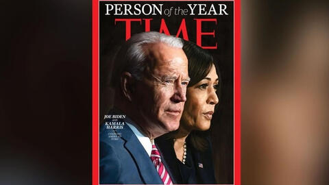 Ông Joe Biden và bà Kamala Harris được tạp chí Time chọn là "Nhân vật của năm"