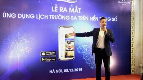 Ra mắt app "Lịch Trường Sa" trên Apps Store, Google Play