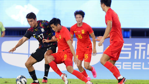 Thua trắng trước U23 Hàn Quốc, U23 Trung Quốc tan mộng huy chương Asiad