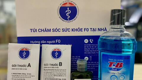 Túi thuốc an sinh - Túi thuốc hy vọng cho các bệnh nhận F0 điều trị tại nhà