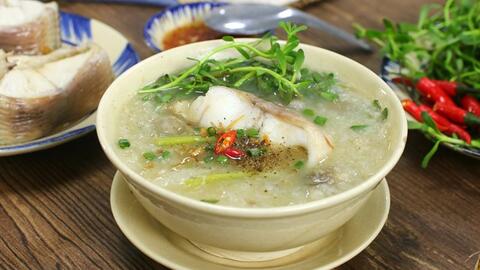 Món ngon mỗi ngày: Cách nấu cháo cá lóc thơm ngon, không tanh cho ngày cuối tuần