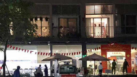 Tòa nhà ở Times City bị phong tỏa vì liên quan đến ca Covid-19 mới