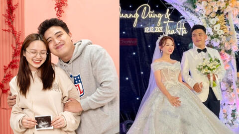 Đặng Thu Hà thông báo đang mang thai con đầu lòng sau hơn 30 ngày đám cưới, netizen phản ứng: "Bất ngờ dồn dập quá, không đỡ nổi"!