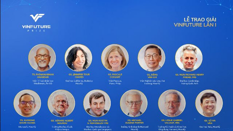 Nhiều nhà khoa học làm thay đổi thế giới sẽ tham gia Tuần lễ trao giải VinFuture