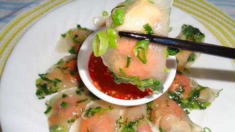 Cách làm bánh bột lọc nhân tôm thịt ngon chuẩn vị Huế