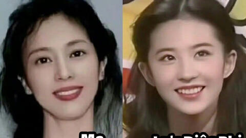 Lưu Diệc Phi xinh đẹp ai cũng biết nhưng nhìn sang nhan sắc bà ngoại và mẹ thì quả là cực phẩm