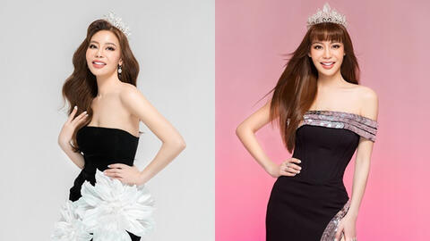 Hoa hậu Hải Dương khoe lưng trần gợi cảm trong bộ ảnh mới