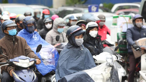 Miền Bắc trở mưa dông diện rộng, rét đậm rét hại đến hết tuần