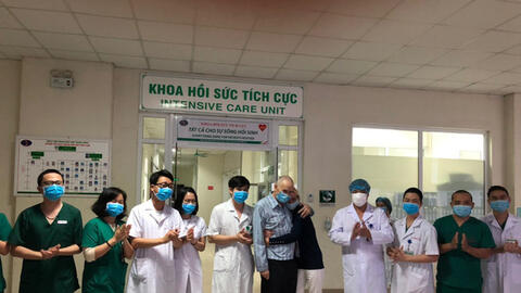 Sáng 14/4 Việt Nam không ghi nhận ca nhiễm mới, 1 trong 4 bệnh nhân nặng đã xuất viện