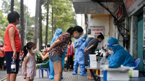 TPHCM: Tỷ lệ dương tính tại vùng đỏ giảm