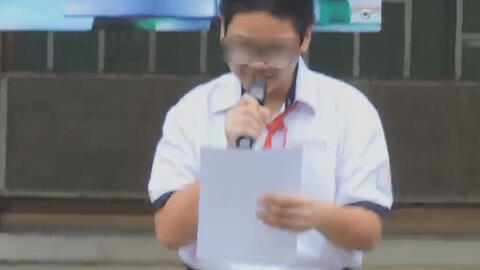 Nam sinh lớp 7 phải đọc kiểm điểm trước toàn trường vì xúc phạm nhóm nhạc BTS