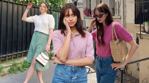 4 cách diện áo len cộc tay trẻ trung và sang xịn mịn như phụ nữ Pháp