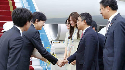 Hoàng Thái tử Nhật Bản và Công nương bắt đầu thăm chính thức Việt Nam