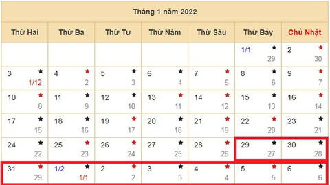 Chốt phương án 9 ngày nghỉ Tết Nguyên đán 2022