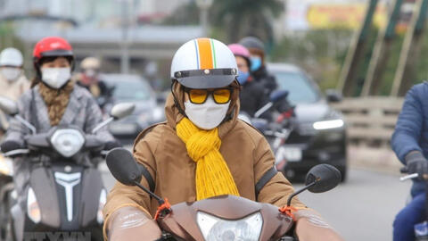 Không khí lạnh tăng cường, miền Bắc chuyển trạng thái rét khô