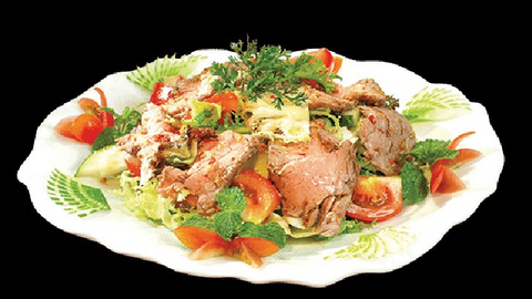 Món ngon mỗi ngày: Salad bò dưa kiệu