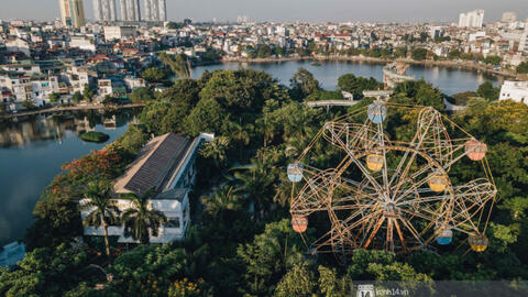 Công viên 1.000 tỷ bị bỏ hoang giữa lòng Hà Nội?