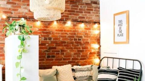 Biến tấu phòng ngủ trở nên tuyệt vời hơn bằng kiểu trang trí tường gạch