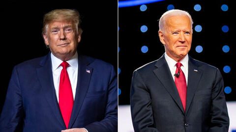 Tổng thống Trump và ông Joe Biden bước vào cuộc tranh luận trực tiếp đầu tiên