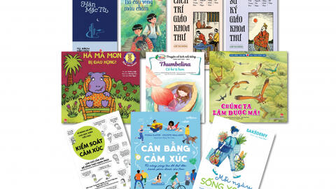 Nhiều sách mới chào năm học mới của Nhà xuất bản Kim Đồng