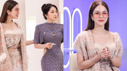 Diệp Lâm Anh - Quỳnh Nga bùng nổ trên truyền hình, bị soi chi tiết liên quan ồn ào với 1 sao nữ Vbiz