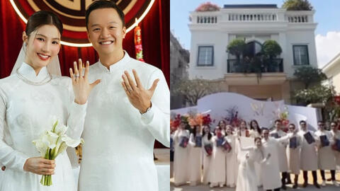 Hé lộ căn biệt thự tân hôn và sính lễ khủng trong lễ ăn hỏi Diễm My 9X cùng chồng doanh nhân