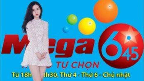 Vietlott 3/10/2021 - Trực tiếp Vietlott Mega 6/45 Chủ Nhật ngày 3/10/2021