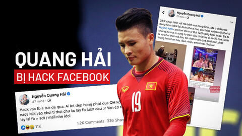 Đối tượng hack nick của Quang Hải có thể đối diện với mức hình phạt nào?
