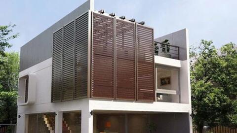 Biến tấu ngôi nhà với lam chắn nắng