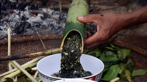 Canh thụt – Món ăn độc lạ gây thương nhớ của đồng bào M’Nông