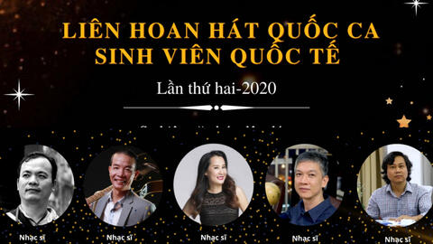 Nhóm M6 làm giám khảo cuộc thi hát quốc ca của nhiều nước trên thế giới