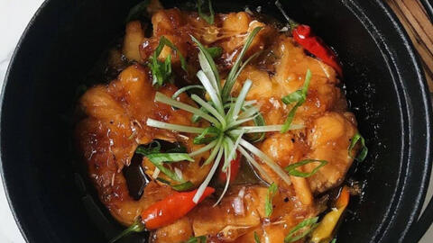 Cá kho gáo -  tinh tế ẩm thực Ninh Bình