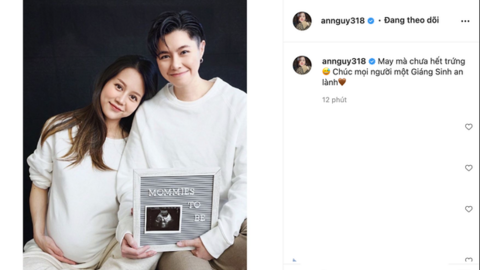 Vloger đời đầu An Nguy lộ hình ảnh mang bầu với người tình đồng giới
