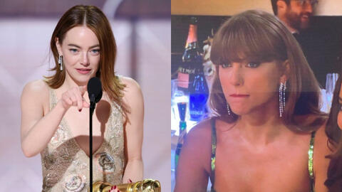 Taylor Swift bị MC "cà khịa" vô duyên, Emma Stone liền có màn đáp trả hộ cực gắt tại Quả Cầu Vàng