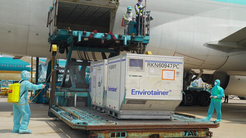 Nhật Bản tiếp tục tặng Việt Nam 400.000 liều AstraZeneca