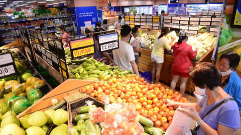 Cam Vinh, mít thái rớt giá, còn 2.000 - 5.000 đồng/kg