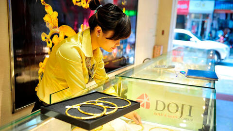 Giá vàng chấm dứt đà giảm liên tiếp