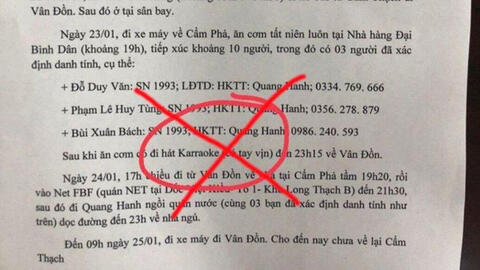 Nhiều cá nhân bị xử phạt vì tung tin thất thiệt về dịch Covid-19 trên Facebook
