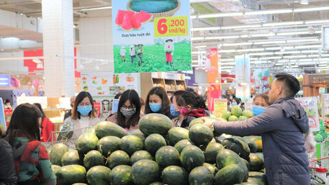 3.000 đồng một kg dưa hấu