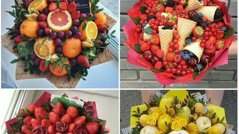 "Hoa ăn được": Quà lạ cho ngày 20/10