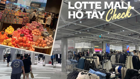 Cả Hà Nội dập dìu đi shopping tại Lotte Mall West Lake: Jo Malone, Maison Margiela, Lush... lần đầu đổ bộ, brand lớn đua nhau sale đến 50%