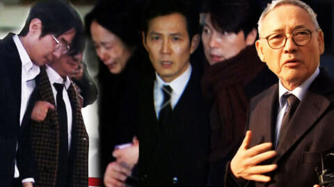 Jung Woo Sung, Jeon Do Yeon và dàn sao Hàn khóc nức nở trong đám tang của Lee Sun Kyun, có người đi không vững