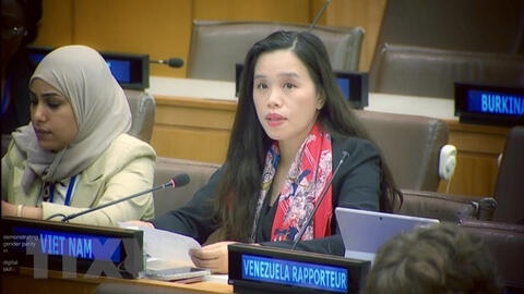 Việt Nam cam kết nỗ lực bảo đảm bình đẳng giới và các quyền của phụ nữ