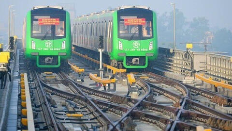 Bộ Tài chính ứng quỹ trả tiền nợ của dự án đường sắt Cát Linh - Hà Đông